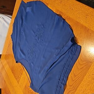 Anthropologie silk poncho